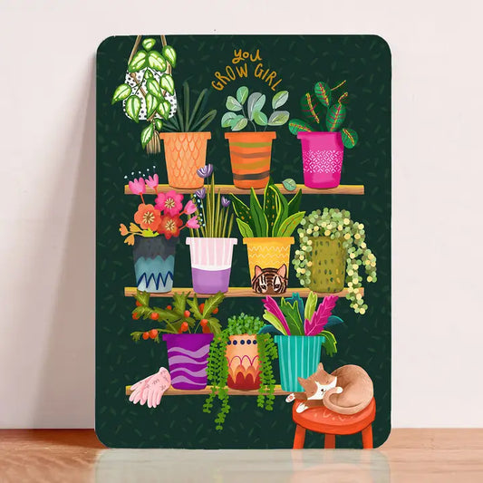 Carte plantes chat