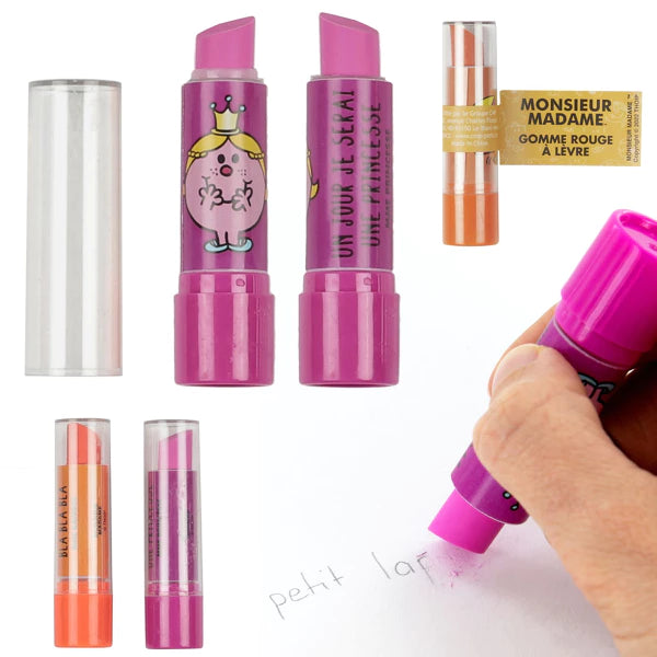 Gomme rouge à lèvre