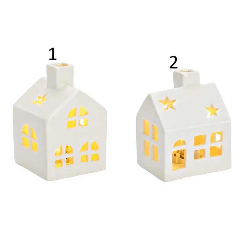 Maison en porcelaine