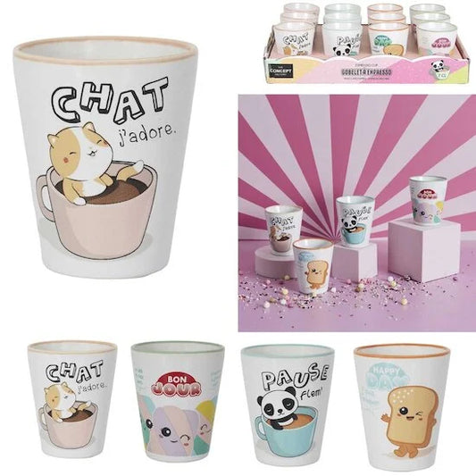 Tasse expresso Kawaii