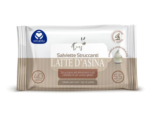 Lingettes démaquillantes au lait