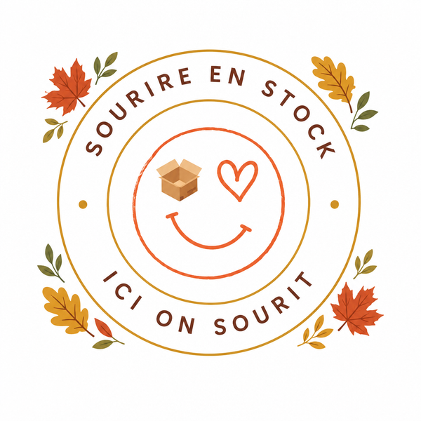 Logo Sourire en stock en version automnale
