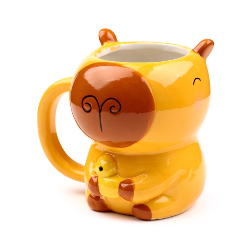 Mug céramique capybara kawaii - vue de côté
