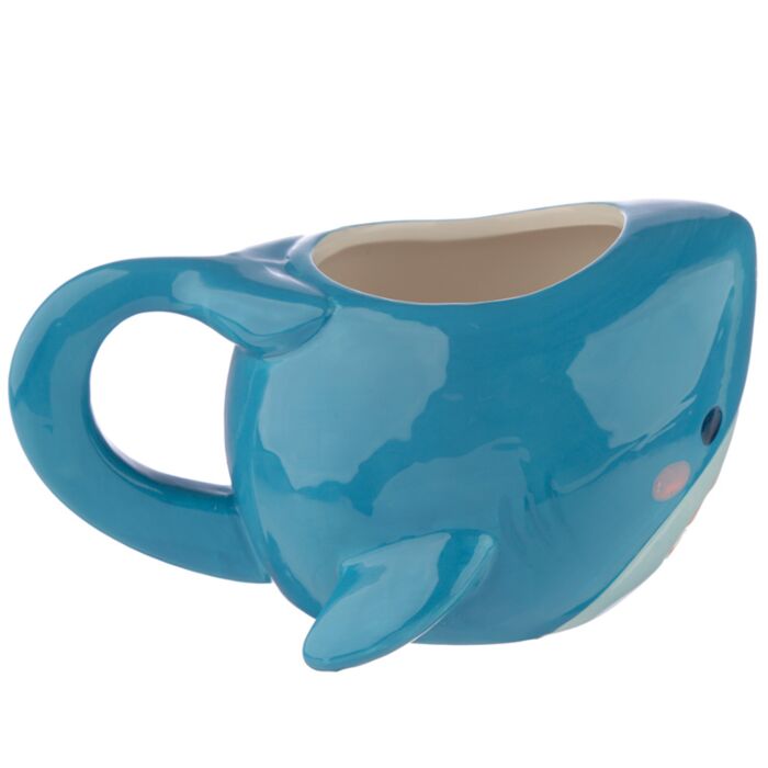 Mug 3D tête de requin Shark Cafe 400g - vue de côté