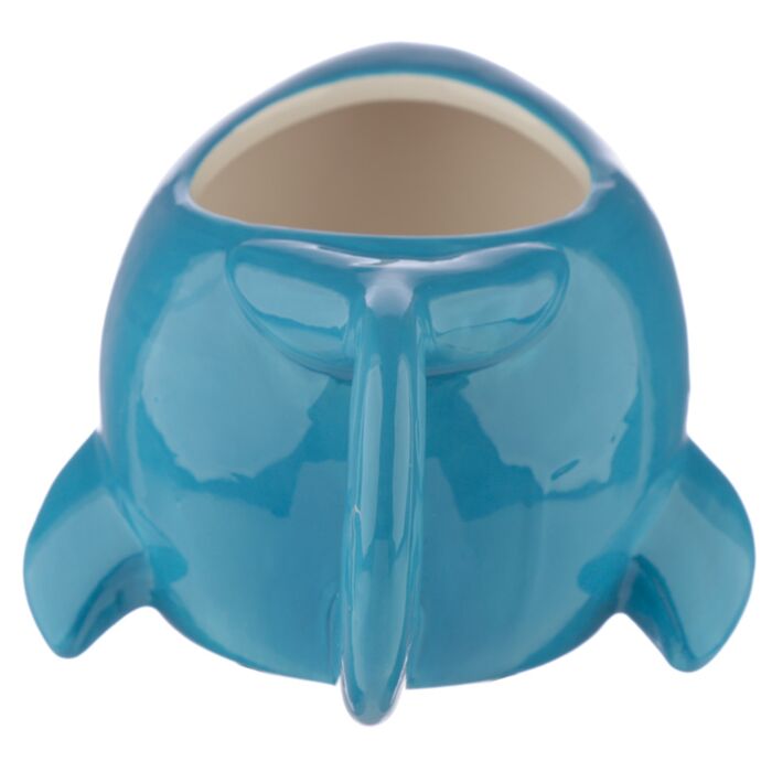 Mug céramique requin Shark Cafe design 3D - vue de dos