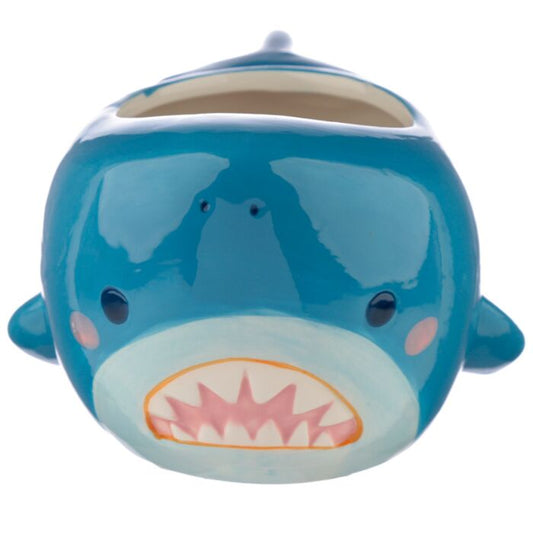  Mug céramique tête de requin Shark Cafe 3D 400ml - vue de face