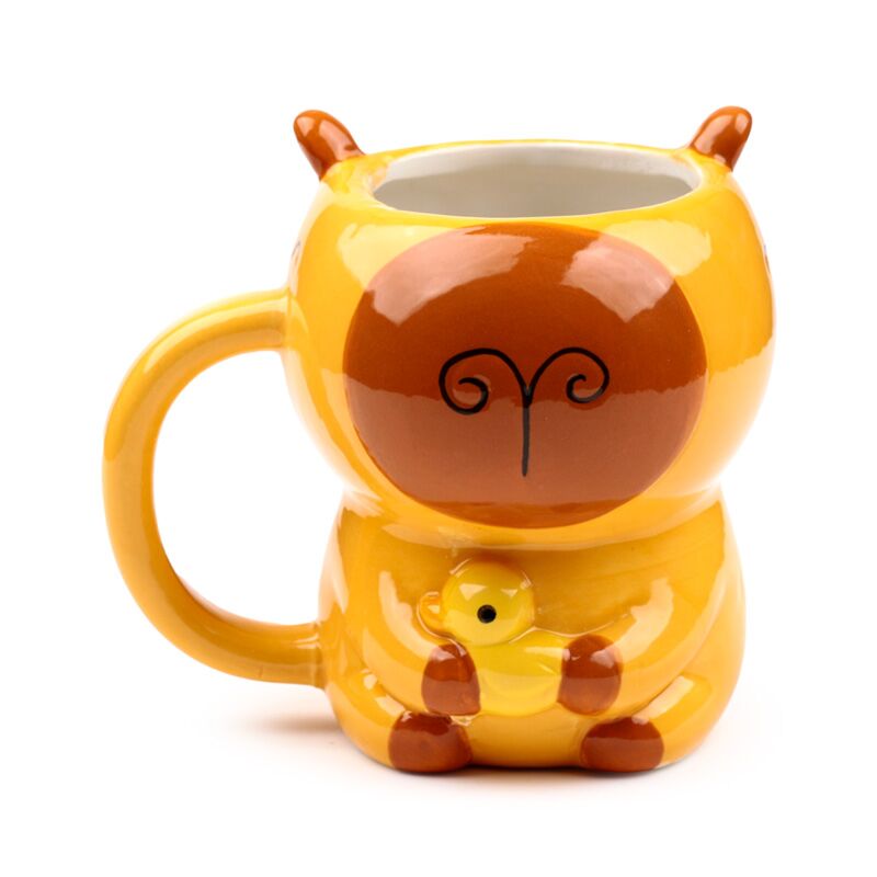Mug céramique capybara kawaii - vue de face