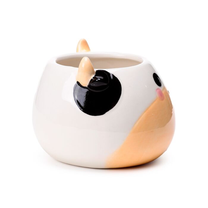 Mug céramique design tête de vache 350g - vue d'ensemble