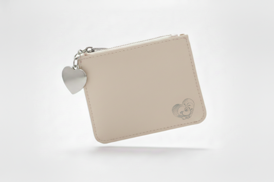 Porte-monnaie Beige
