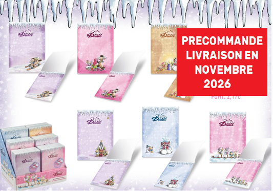 Bloc A6 parfumée - précommande