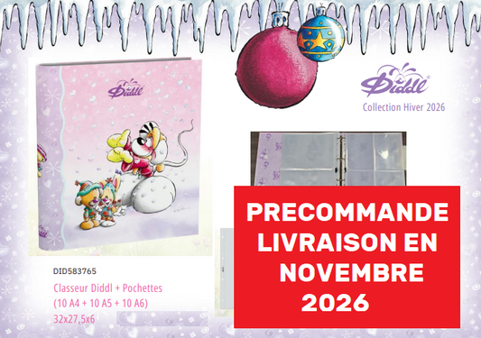Classeur Diddl + pochettes – Précommande