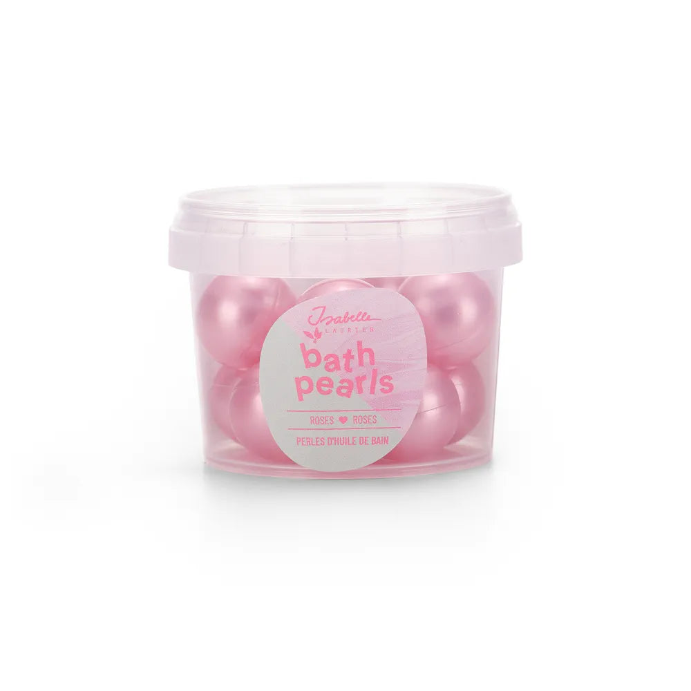 Perles bain rose