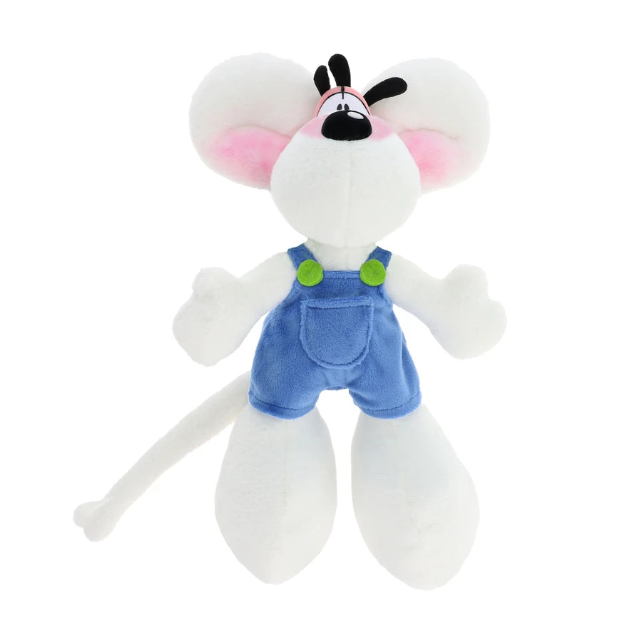 Peluche Diddl salopette bleue 30cm