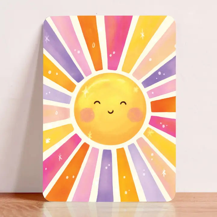 Carte joyeux soleil