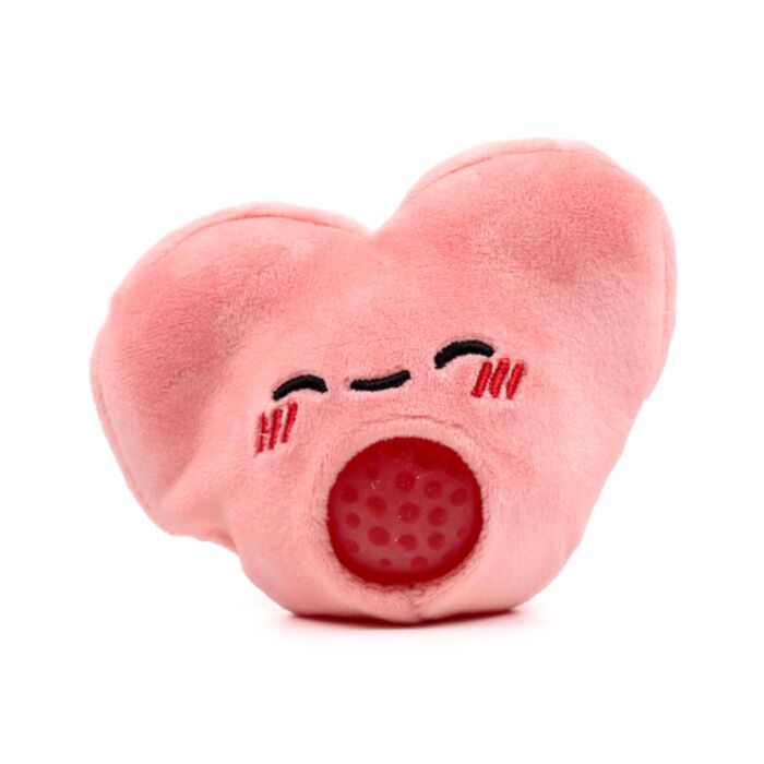 Pink heart squishy