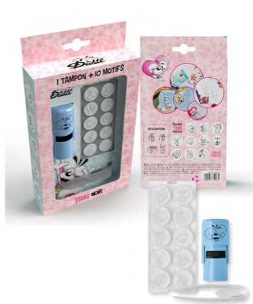 Tampon 10 Motifs Diddl