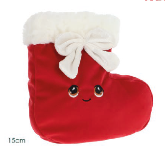 Peluche chaussette de noël